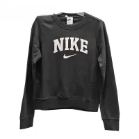 NIKE耐克卫衣运动休闲加绒保暖针织圆领女装套头衫BV3454-010 D