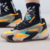 NIKE耐克篮球鞋JORDAN LUKA 2 PF低帮男鞋运动鞋FQ9046-800 D