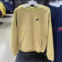 NIKE耐克卫衣运动休闲先抓绒针织圆领男装套头衫FB8379-720 Z