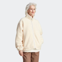 adidas/阿迪达斯三叶草外套仿羊羔绒运动休闲保暖女装IM3899 C