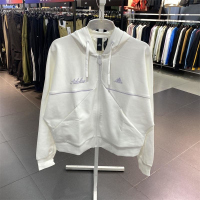 adidas/阿迪达斯女子休闲运动开衫宽松透气夹克外套IP7095 C