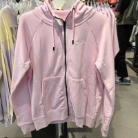 NIKE耐克连帽外套运动休闲针织女装夹克BV3343-663 D