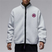 NIKE耐克外套JORDAN运动休闲仿羊羔毛立领男装夹克FV4017-029 D