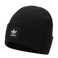 adidas/阿迪达斯三叶草针织毛线帽运动休闲保暖男女帽子ED8712 C