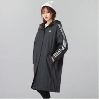 ADIDAS阿迪达斯户外棉服运动休闲舒适保暖女装连帽外套GF0025 Z