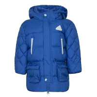 ADIDAS阿迪达斯连帽羽绒服轻便舒适保暖婴童外套AY4648 Z