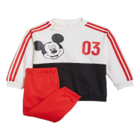 ADIDAS阿迪达斯运动套装舒适加绒保暖婴童针织套头衫长裤GT9477 Z