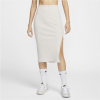 NIKE耐克裙子运动休闲透气修身针织侧开叉女裙半身裙FQ1637-104 D