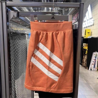ADIDAS阿迪达斯短裤运动休闲加绒针织男裤IU2801 D
