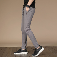 运动裤男速干宽松梭织长裤收口休闲跑步健身秋冬款加绒足球训练裤