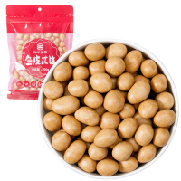 如水 坚果炒货 鱼皮花生豆200g日本豆 休闲零食 鱼皮花生200g 1袋