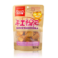 百吉猫 百吉猫豆香麻辣味锅巴 陕西特产大米手工老锅巴 休闲零食品 手工锅巴（爆辣+五香）6袋