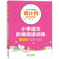 周计划 小学语文阶梯阅读训练 三年级 小学3年级小学教辅阅读阶梯训练教版课外阅读训练题每日一练部编版试卷专项训练书