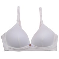 少女文胸育期无钢圈学生内衣胸罩棉薄模杯高中大学生文胸