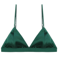 贴身日记定制舒适19姆米法式三角杯款细带文胸内衣