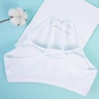 女童内衣小背心带式育期9-12岁夏薄款小学生初中生少女文胸06带白色3件均码7-19岁