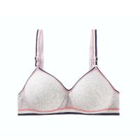 夏季少女文胸无钢圈薄款内衣女学生高中生16-17岁育期胸罩