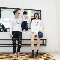 香港it2018秋冬新款小猪佩奇宽松长袖卫衣社会人亲子装潮