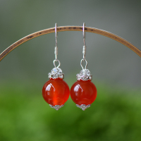 正品玛瑙耳坠玛瑙耳环