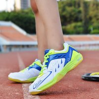 尘贺 专业羽毛球鞋男女训练运动鞋透气男童女童款防滑yy儿童羽毛球鞋