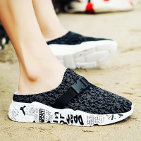 尘贺 拖鞋男潮流韩版2021新款室外穿凉鞋男个性包头沙滩鞋男士拖鞋秋季