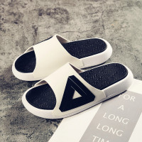 尘贺 网红拖鞋男潮流韩版2021新款个性凉鞋室外穿防滑沙滩鞋男士拖鞋秋