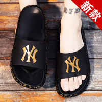 尘贺 网红拖鞋男潮流韩版2021新款秋季沙滩凉鞋男室外穿个性男士凉拖鞋