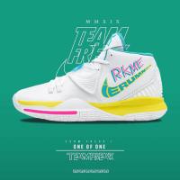 尘贺 欧文6代高帮篮球鞋学生春季网布透气中帮运动男女鸳鸯南海岸大童5