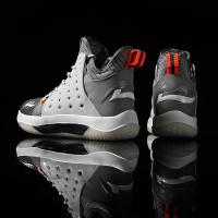 尘贺 夏季透气6篮球鞋音速7冠军版实战高帮学生网面运动男鞋