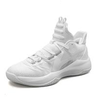 尘贺 篮球运动鞋男春夏2022新款青少年白色透气韦德之道实战跑步球鞋男