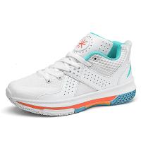 尘贺 篮球运动鞋男韦德全城5防滑耐磨高帮男鞋春夏学生水泥地实战球鞋