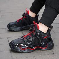 尘贺 高品质旋转扣儿童运动跑步鞋加厚棉鞋保暖学生鞋百搭时尚鞋