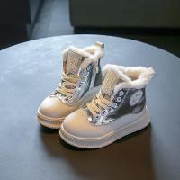 尘贺 高帮加绒童鞋雪地靴棉鞋运动鞋男鞋女鞋学生鞋