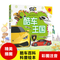 酷车王国 朗朗小书房酷车王国赛车注音彩图版3岁-6岁-12岁青少儿童读物儿童故事书儿童课外读物课外书童书科普儿童书籍