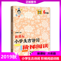[正版2020]俞老师教阅读六年级小学生古诗词阶梯阅读训练六年级俞翠霞主编课外阅读理解专项训练题书6年级上下册阶梯阅