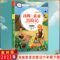 [2022正版]智慧熊快乐读书吧 六年级下册汤姆索亚历险记 教材人教版RJ 小学语文6年级下册教材推荐阅读书本