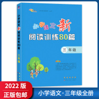 [正版2022版]68所新阅读训练80篇 小学语文三年级通用 3年级教材同步阅读训练专项练习技巧提升基础训练能力闯关