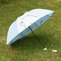 创意立体小熊系列卡通雨伞女孩子学生萌系折叠伞
