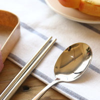 餐具包含不锈钢勺子和筷子 自主小麦秸秆抽拉式餐盒创意健康礼品