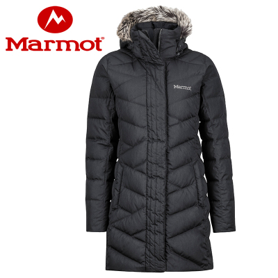 [断码捡漏]Marmot/土拨鼠户外女士拒水防风保暖700蓬休闲羽绒服