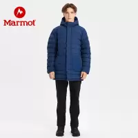 Marmot/土拨鼠 男子 户外防风防水透气保暖中长款700蓬厚重棉服