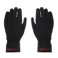Marmot/土拨鼠 男女同款户外休闲舒适时尚有型M1软壳手套 G16429