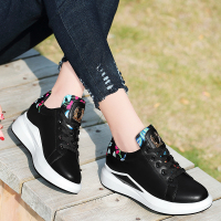 金丝兔休闲女厚底松糕秋冬新款百搭内增高运动老爹鞋ulzzang韩版女鞋