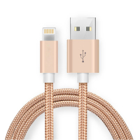 凌众1米苹果数据线尼龙编织快充手机充电器线适用iphone6s plus 6 7 8/X/XR/XS MAX/iPad