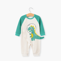 2019秋季新款婴儿连体衣纯棉卡通男女宝宝秋款哈衣3到6到12个月