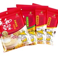 永和YON HO豆浆经典原味/甜味/无添加蔗糖三口味混装豆浆粉净含量1400g非转基因大豆粉350g*4袋