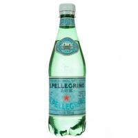 圣培露（S.PELLEGRINO） 气泡水 500ml*24塑料瓶 天然含气矿泉水