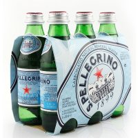 圣培露（S.PELLEGRINO） 气泡水 250ml*6玻璃瓶 天然含气矿泉水