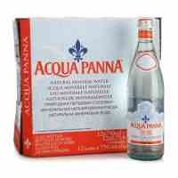 普娜（Acqua Panna） 750ml*12玻璃瓶 天然矿泉水