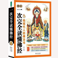 图解一次完全读懂佛经佛教常识 了解佛教 心经 金刚经 法华经 华严经 家庭读本 易懂 白话图解 解读佛教 经文佛教入书